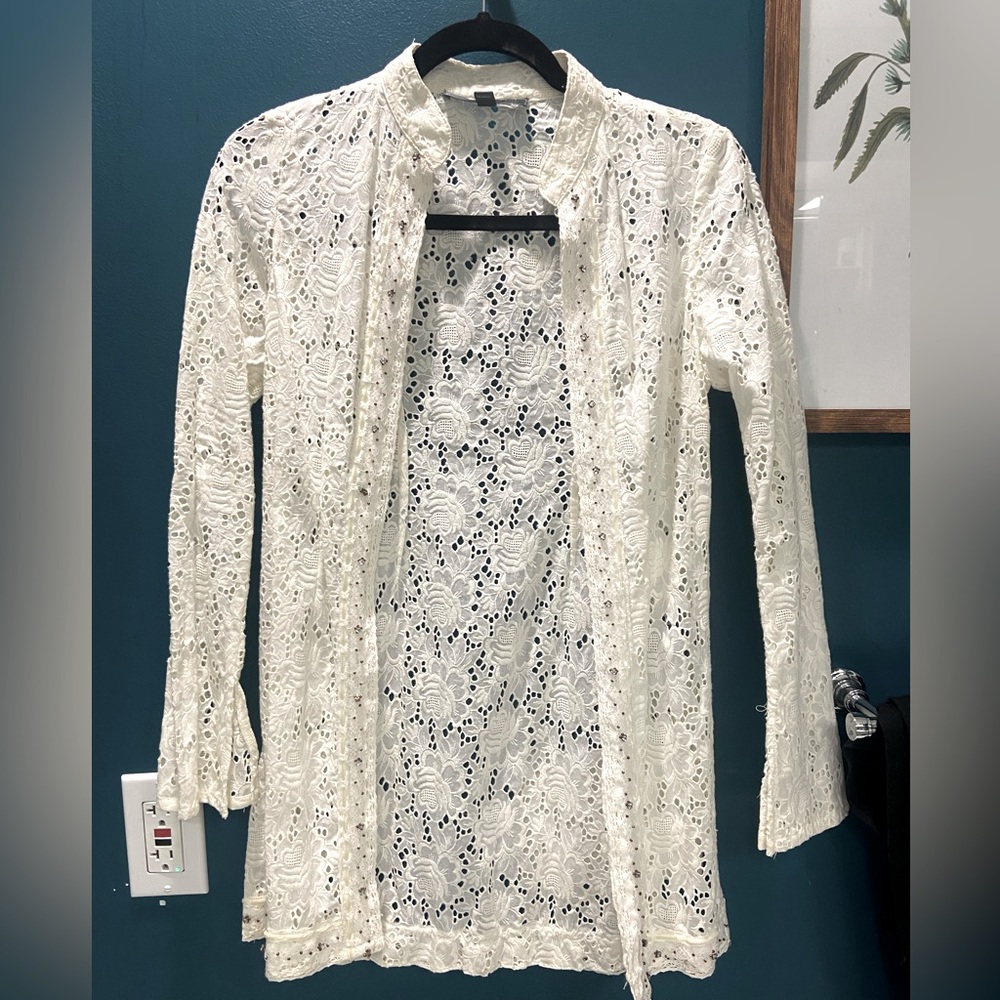 True meaning lace coverup Fs